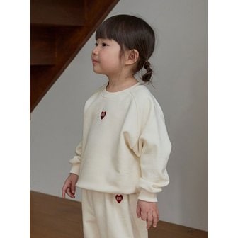 베보리앙 [W컨셉단독] 하트 나그랑 맨투맨 (MTM26110)