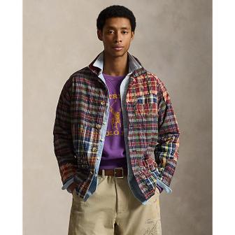 폴로 랄프 로렌 남성 패치워크 마드라스 오버셔츠(MNPOWOV16824964999)