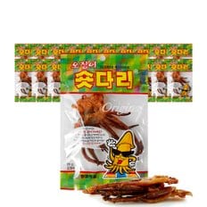 오징어 숏 다리 20g 20개