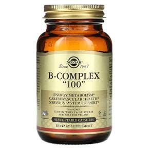 해외배송 Solgar 솔가 비타민B 콤플렉스 100 50정 B Complex