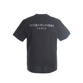 블랙 자개 백로고 반팔 W251TS08_708B_BLACK