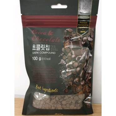 신세계 가공 초콜릿칩 (다크컴파운드) 100g