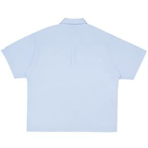 POCKET POINT OVERFIT SHIRT SKYBLUE - 포켓포인트 셔츠