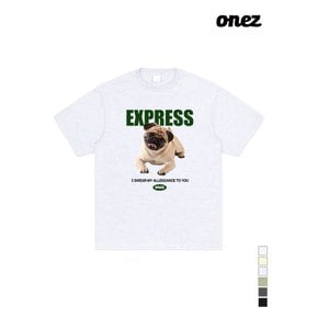 원즈 OZ 반팔티 EXPRESS (OZ235) 백멜란지