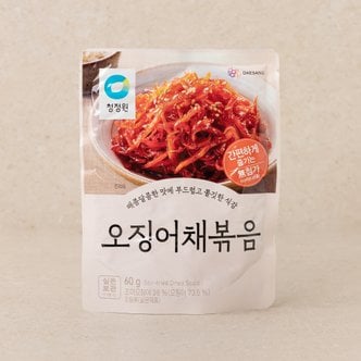 청정원 오징어채볶음 60g