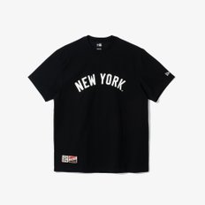 (스타필드 하남) MLB 쿠퍼스 타운 뉴욕 양키스 스크립트 티셔츠 블랙 / 14179211