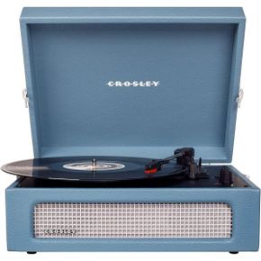 영국 크로슬리 턴테이블 Crosley Voyager Turntable In Washed Blue 1611082