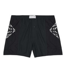 블랙 하우스홀드 박서 쇼츠 UW040SS23MU 00 BLACK