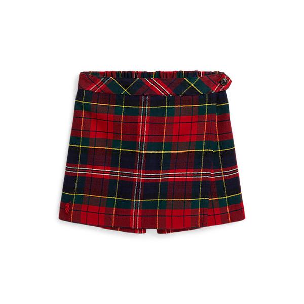 폴로 키즈 여아 2-6세 플래드 포 랩 코튼 플란넬 스코트(CWPOSHOR7620041999)
