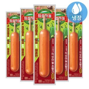 롯데 의성마늘 프랑크 매콤땡초 65g