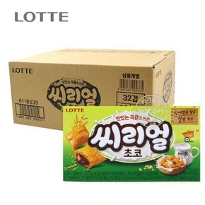 롯데 박스 씨리얼초코 42g 32입 과자 간식 군것질[33189115]