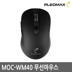 PLEOMAX)무선 광마우스 MOC-WM40 (블랙)