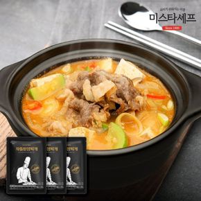 [미스타셰프] 차돌된장찌개 500g x 3팩 /찌개,국,탕,밀키트[33015049]