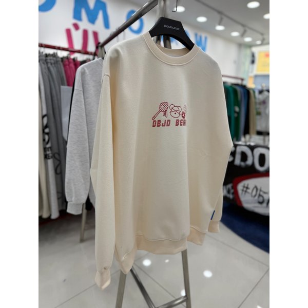 [여주점] 커스텀베어 부클자수맨투맨  CR컬러JGZZ22905