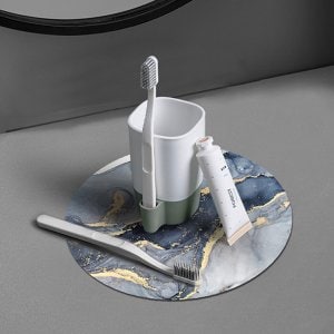 포유매트 포유 마블 규조토 컵받침 티코스터