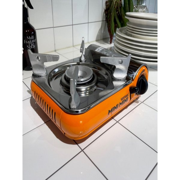 미니 오렌지 휴대용 가스렌지