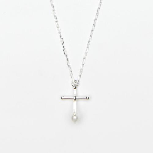 [엘리오나 컬렉션] Skewered Anchor Necklace (닻 목걸이)(2)