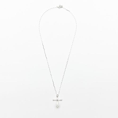 [엘리오나 컬렉션] Skewered Anchor Necklace (닻 목걸이)(4)