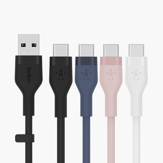 벨킨 플렉스 USB-C타입 고속 충전 케이블 1M CAB008bt1M USB-IF 인증 맥북 프로 M2