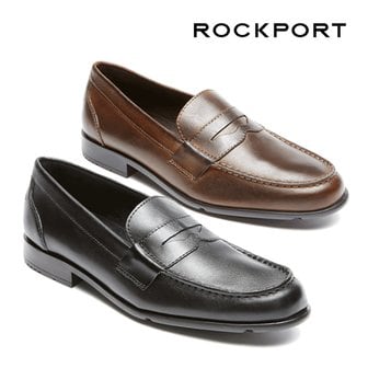  락포트 Rockport 남성 클래식 페니 로퍼 블랙 다크브라운 M76443 M76444 2종