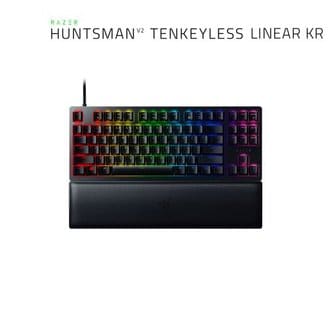 RAZER 레이저코리아 헌츠맨 V2 TKL 리니어 KR 한글자판 텐키리스 키보드