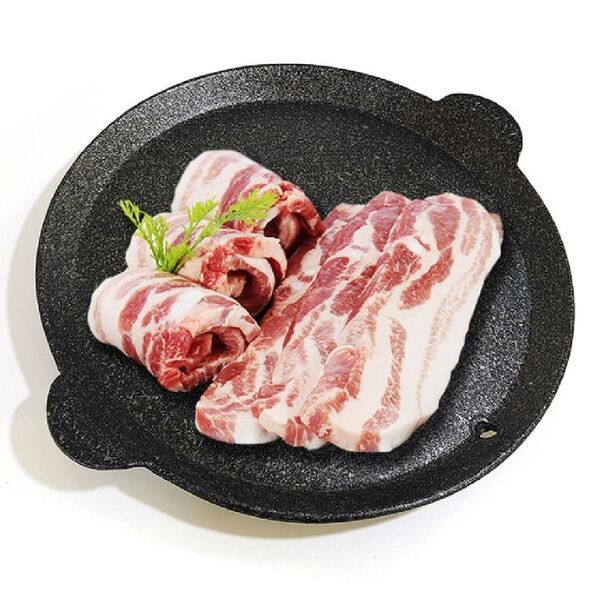 애니쿡 5중 코팅 고기 불판 36cm 불판 코팅구이판 고 고기판 - SSG.COM