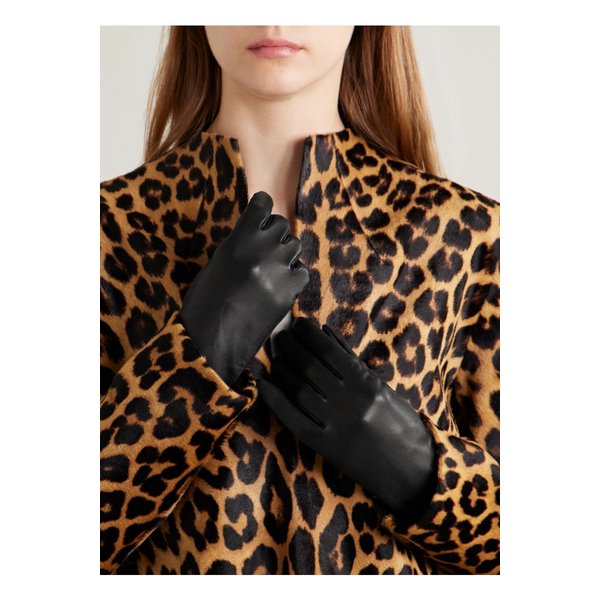 케이트 레모 미드 가죽 장갑 블랙 46376663162888123