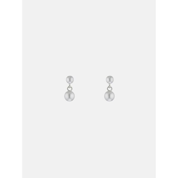 Duo glow silver925 earring (mini)