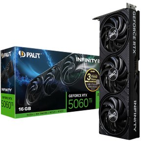 PALIT 지포스 RTX 5060 Ti INFINITY 3 D7 16GB 그래픽카드 이엠텍