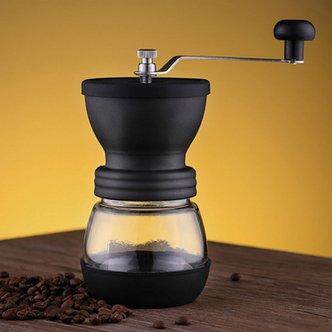  세라믹 커피 그라인더 수동 원두 커피 분쇄기 핸드드립 휴대용 캠핑용 커피메이커