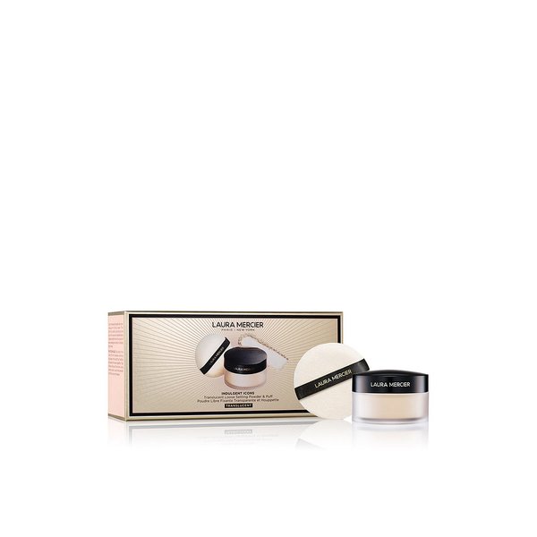 [25 홀리데이] 인덜전트 아이콘스 트랜스루센트 루스 세팅 파우더 & 퍼프 CN15923001500