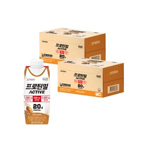 그린비아 프로틴밀 액티브 아몬드와호두 단백질음료 250mlx36팩