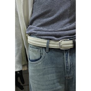 이태리직수입 3COLOR 레더트리밍스판벨트 f-gbelt52