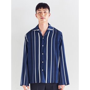 MULTI ST OPEN SHIRTS NAVY