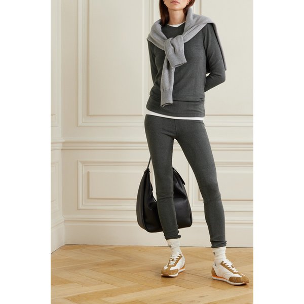 자카드 니트 탑 다크 그레이 1647597321475107