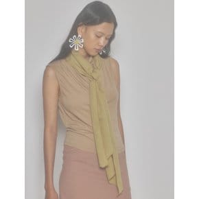 Iris scarf (mustard)