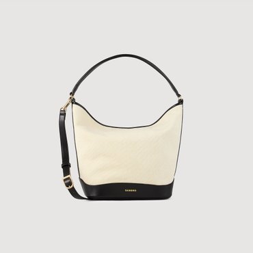 산드로 [25SS 시즌오프 30%] TANGOSO 캔버스 버킷백 SF25S3FBS0891