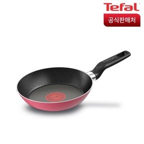 티타늄1X 뉴인조이 미니 후라이팬 18cm(핑크)