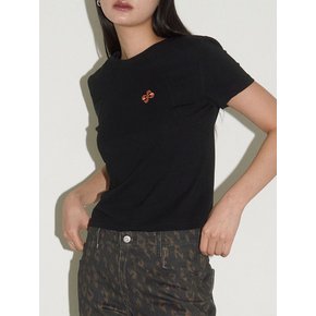 WAVE BASIC T-SHIRT / black