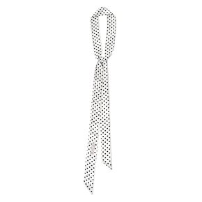 HML017 Polka Satin Skinny Scarf
