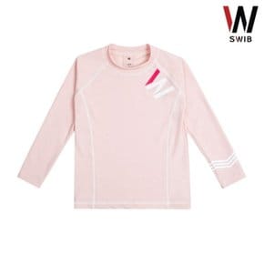 스위브 KIDS) 래쉬가드 BASIC RASHGUARD_WE2L11021-LPK