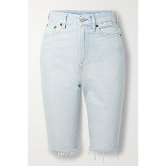 아크네스튜디오 프레이드 데님 쇼츠 라이트 데님 24772899113156099