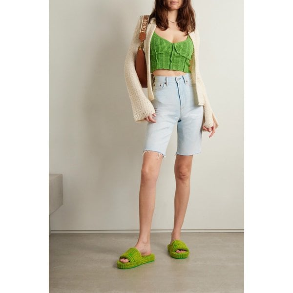 프레이드 데님 쇼츠 라이트 데님 24772899113156099