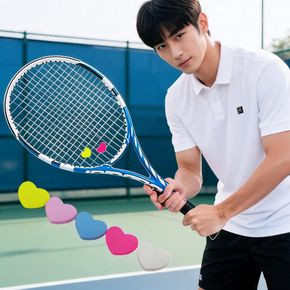 라켓 엘보링 하트 댐프너 용품 스타일 베이직 아이템