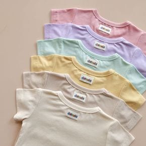컬러팝 부들 반팔 티셔츠_P428584972
