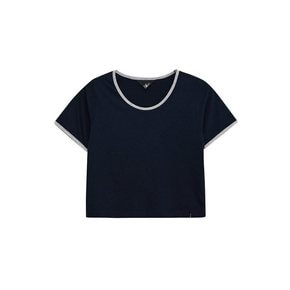 RINGER U NECK T - 3 COLOR