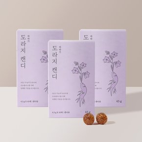 바라기 프로폴리스 도라지 캔디 단상자 45g X 3개