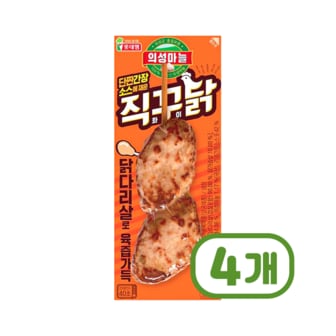  의성마늘직꾸닭 오리지널 닭꼬치 100g x 4개