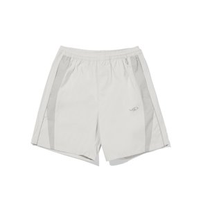 CBDUUWT120LG 라운드 절개 배색 아노락 쇼츠 라이트그레이 3840947