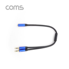 3.5mm 스테레오 Y 케이블 30cm 마이크 이어폰 BT962